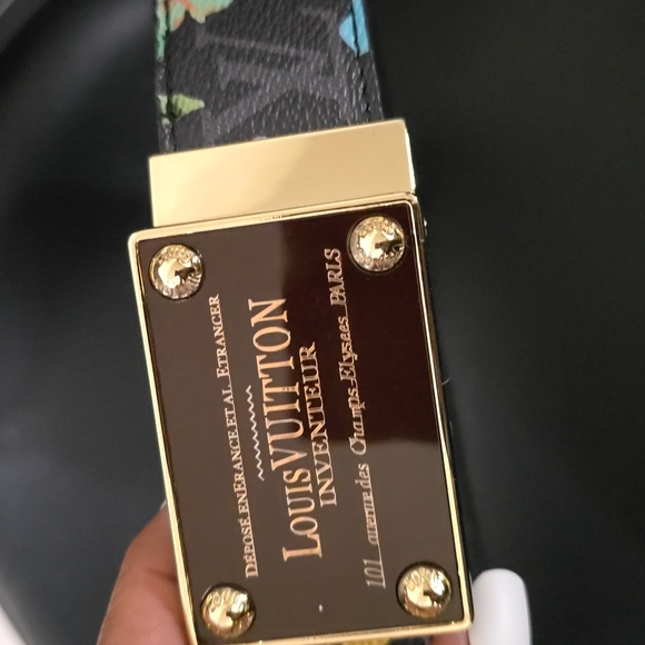 Louis Vuitton /vintage Belt with colors on new - Picture 2 of 6